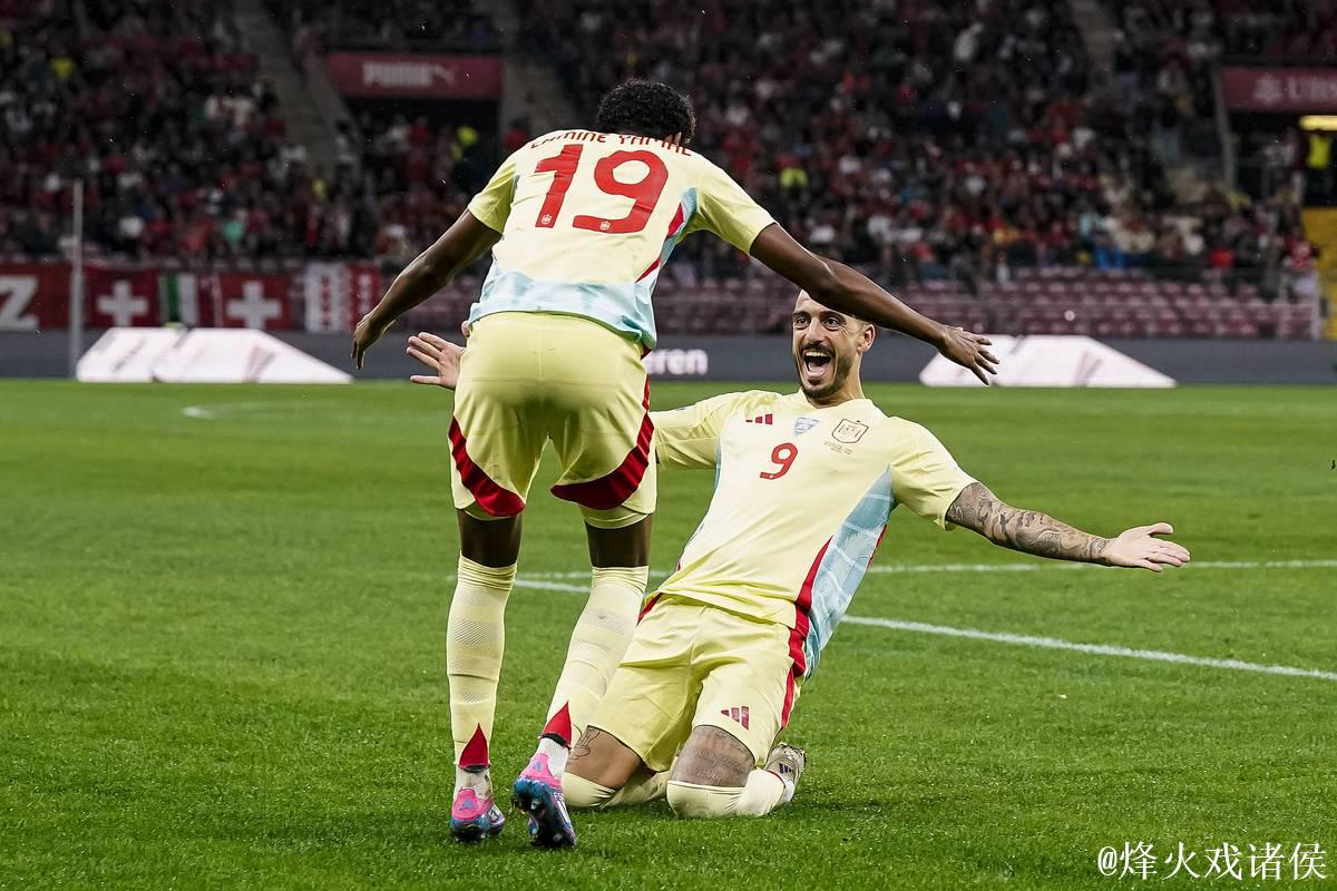 欧国联-何塞卢快速破门法比安梅开二度 十人西班牙4-1大胜瑞士 欧国联-何塞卢快速破门法比安梅开二度 十人西班牙4-1大胜瑞士