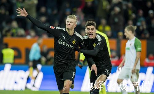 德甲-哈兰德替补登场帽子戏法 多特5-3惊天逆转奥格斯堡